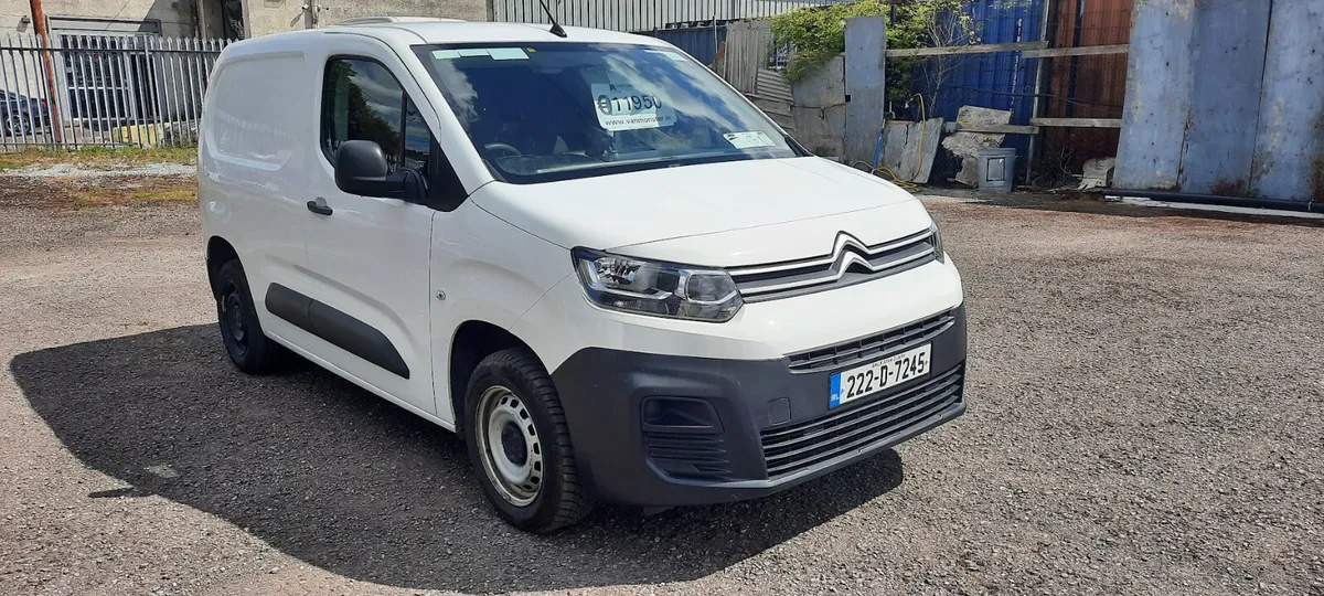 Citroen Berlingo 2022, 3 seats,€11,950.00 plus VAT - Image 1