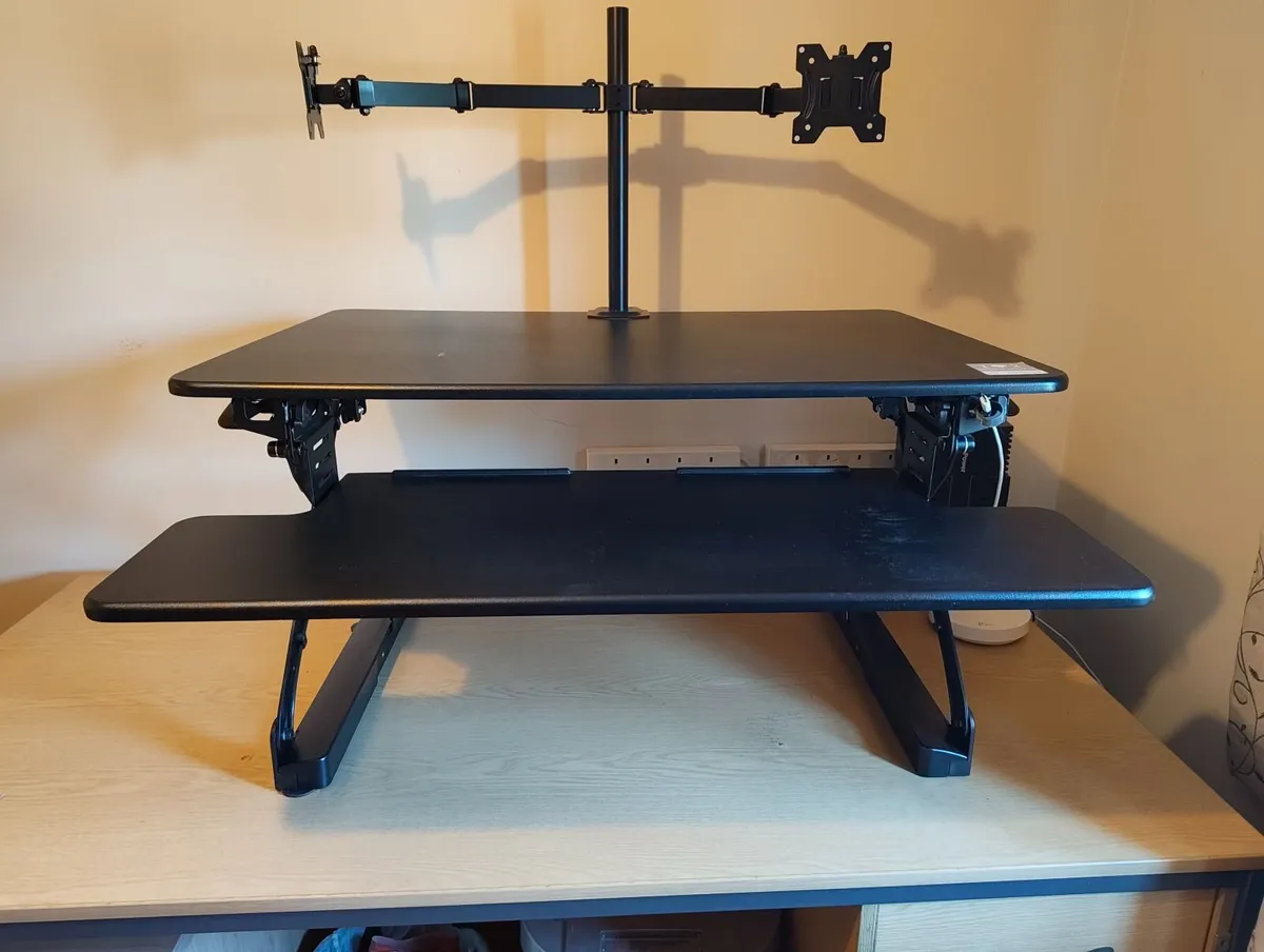 YO-YO Standing Desk Convertor (Used) - Image 1