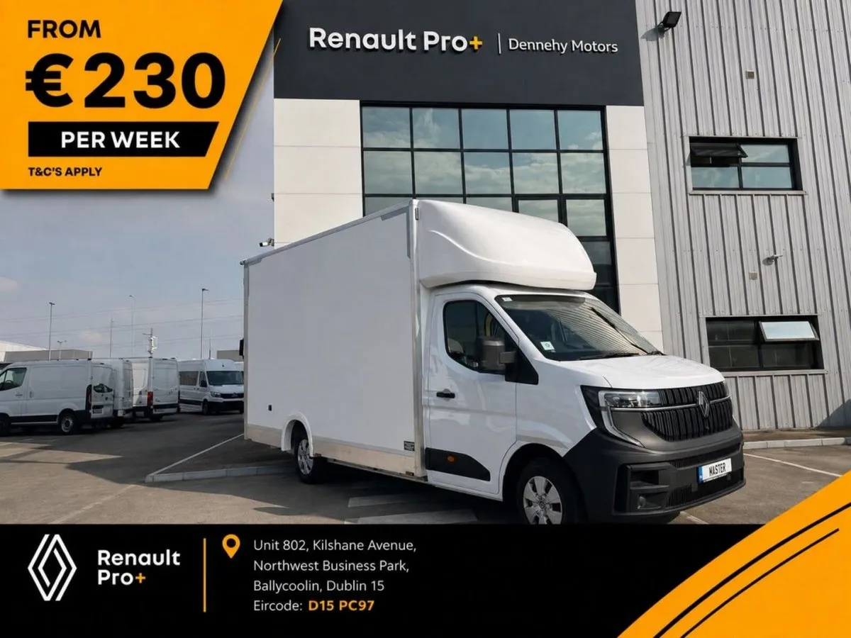 Renault Master Low Loader 4.3 meters Cargo Space - Image 1