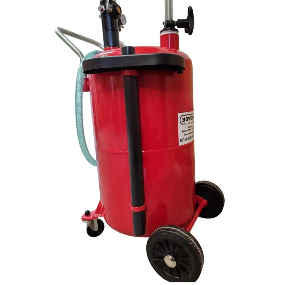 Oil Drainer 80lt Comes With Basin & Air Pump - Image 3