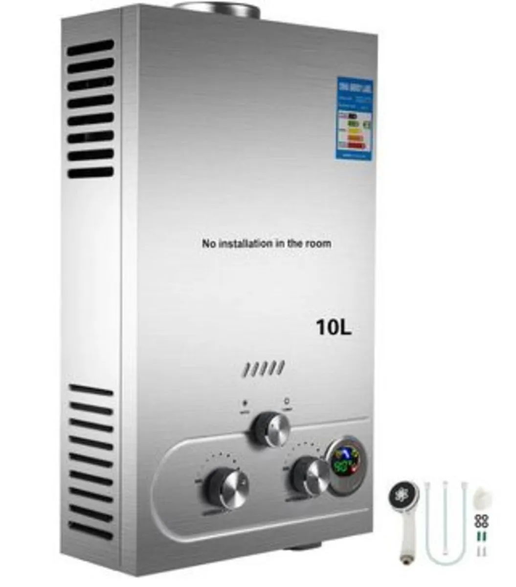 10L LPG Tankless Instant Water Heater - Image 1