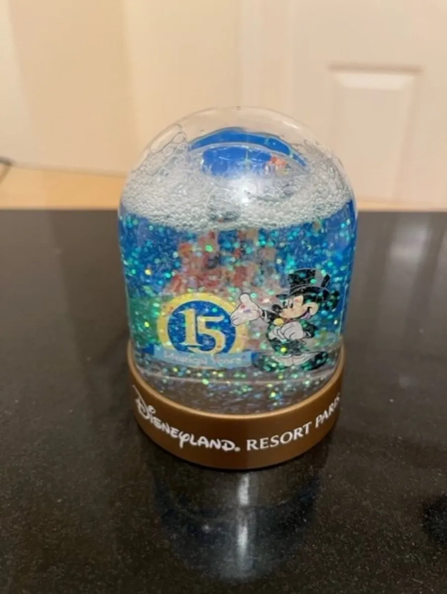 Disneyland Water Globe + Egg Ornament - Image 1