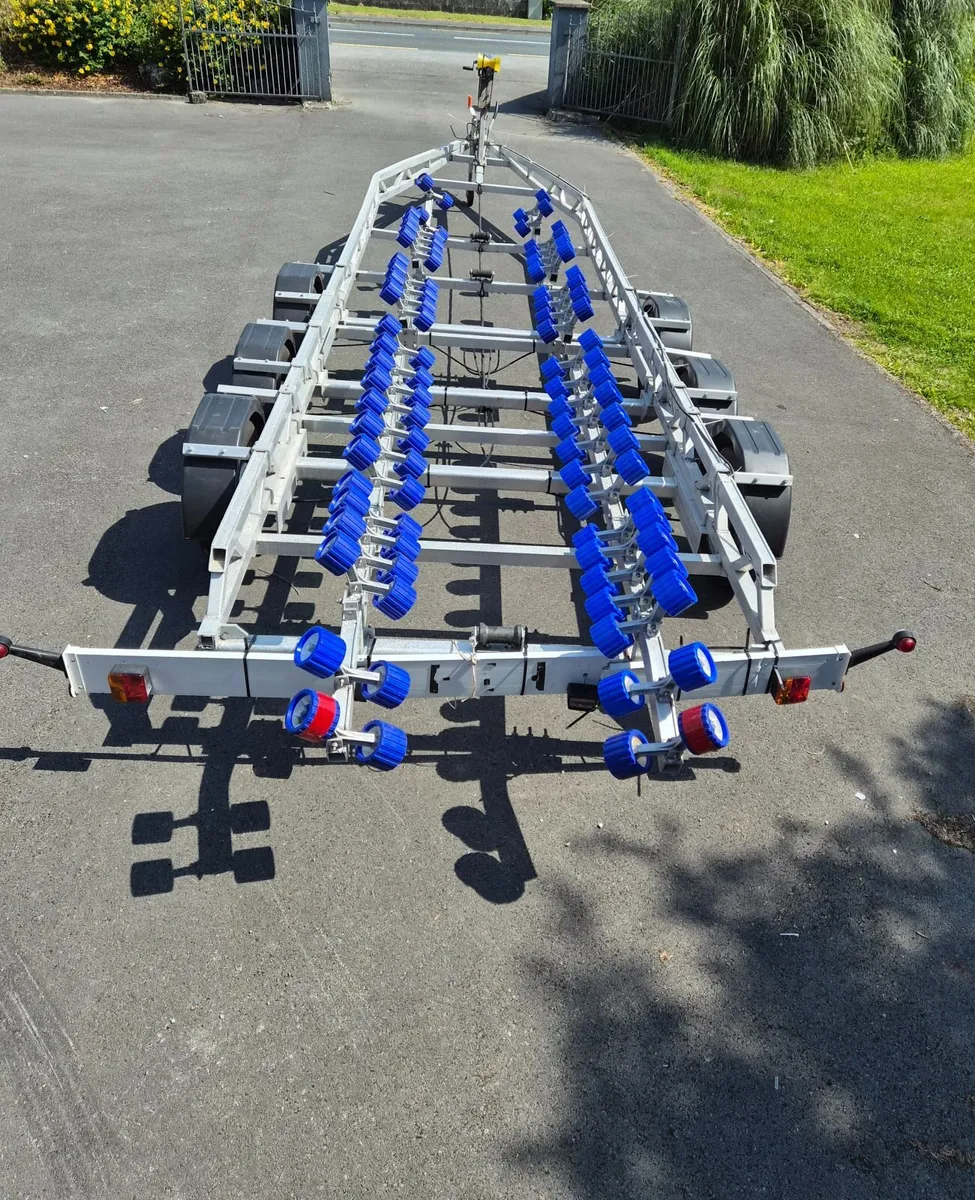 32ft Tri Axle Alum Trailer As New - Image 4