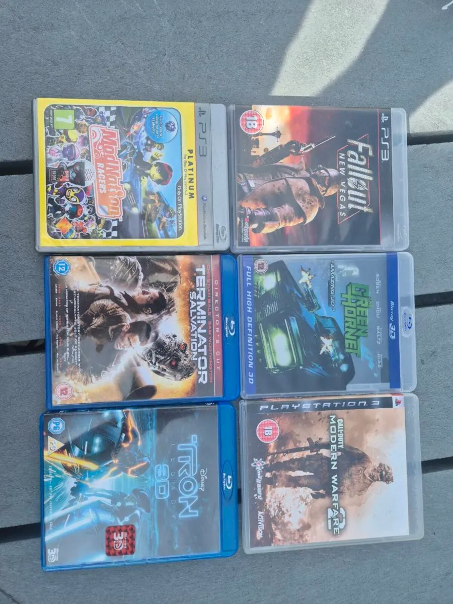Blue ray video & ps3 games - Image 2