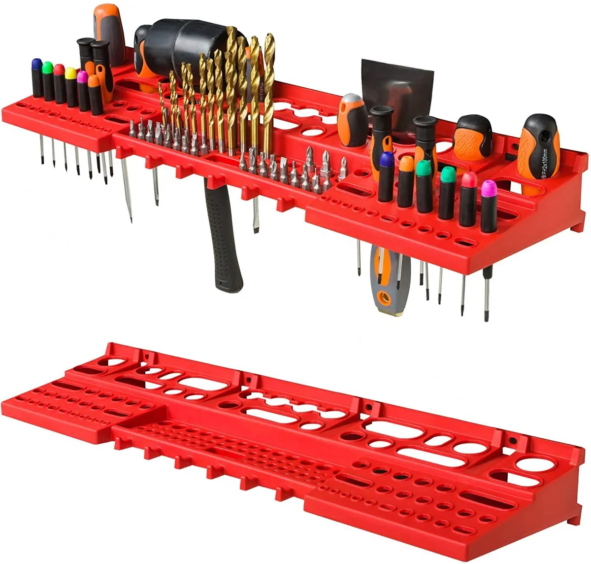 Tool Wall 230 x 78 cm Stacking Boxes - Image 2