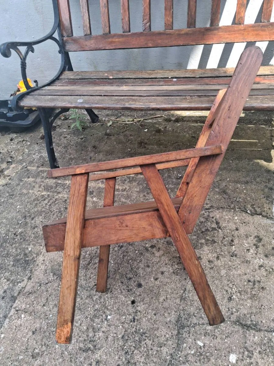 1960's Homemade Child's Chair - Image 2