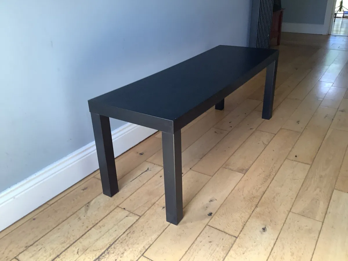 IKEA Black Coffee Table - Image 2