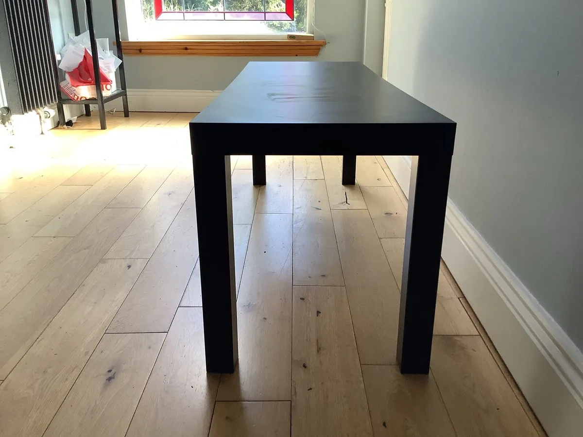 IKEA Black Coffee Table - Image 4