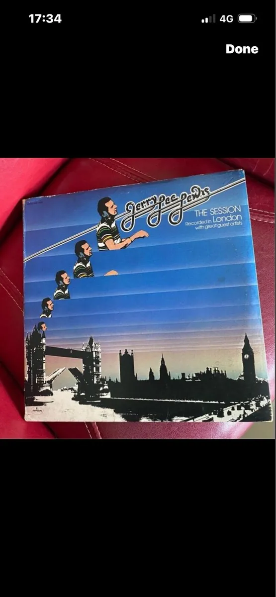 Vintage Vinyls Jerry Lee Lewis - Image 1