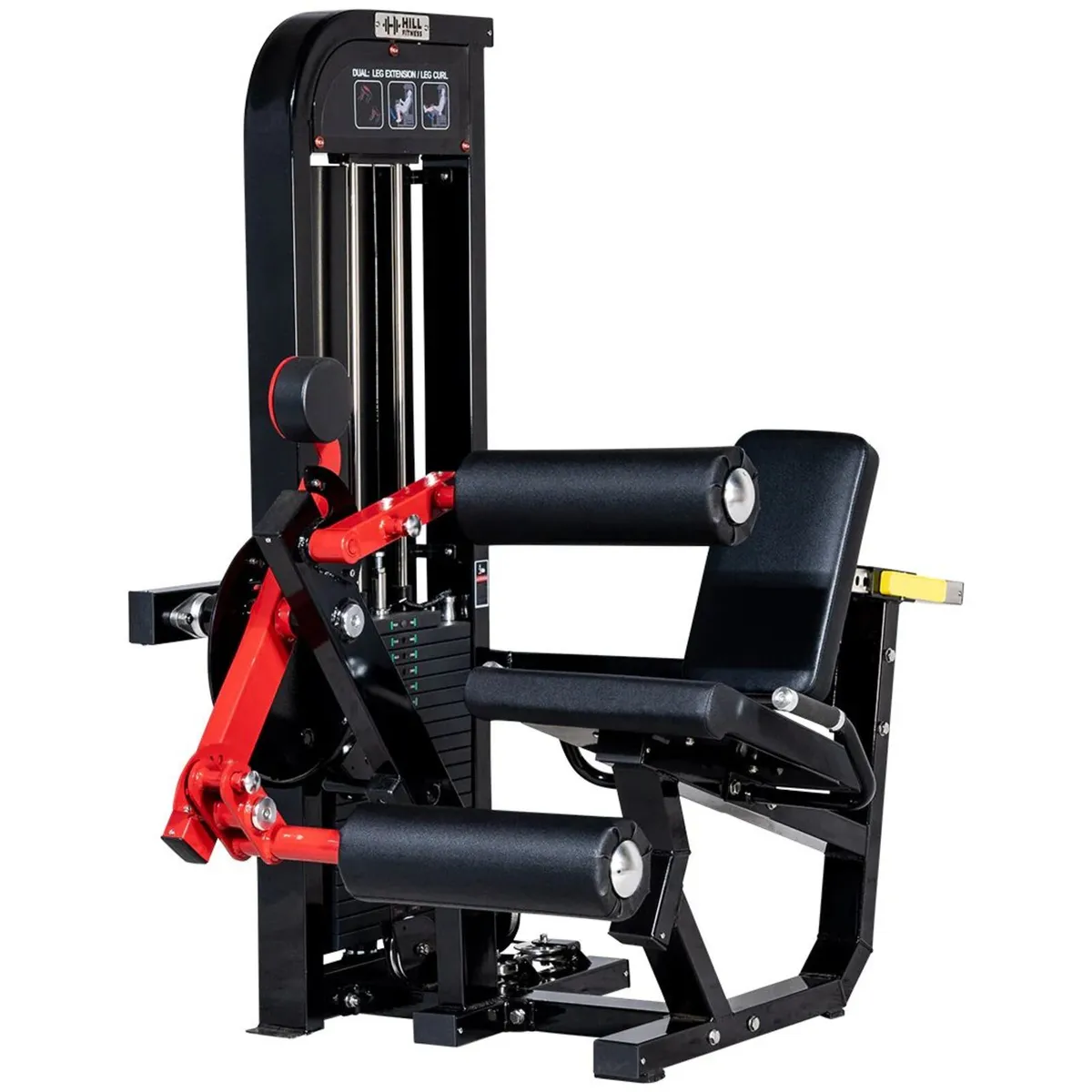 Dual Leg Extension  Curl Machine - Weights Gym - Image 2