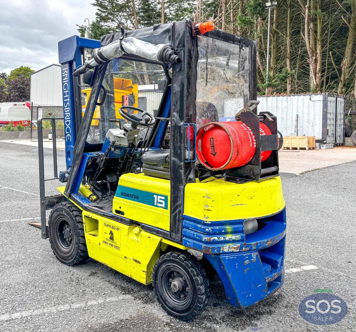 2005 Komatsu FG15T-15 Forklift - Image 4