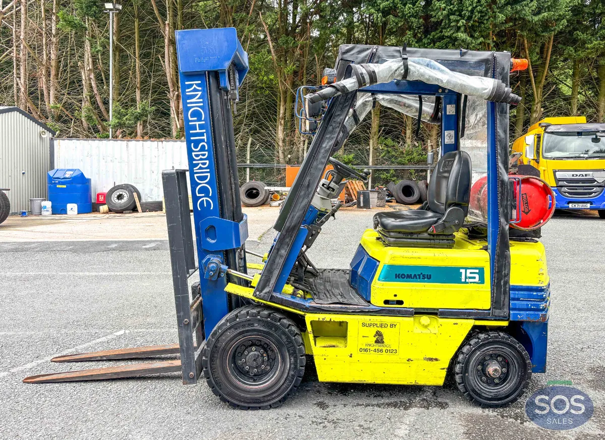 2005 Komatsu FG15T-15 Forklift - Image 2