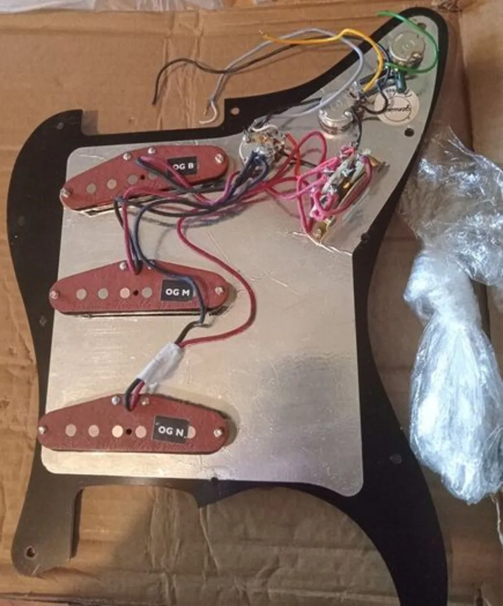 Bare Knuckle loaded pickguards Boot Camp Old Guard - Image 2