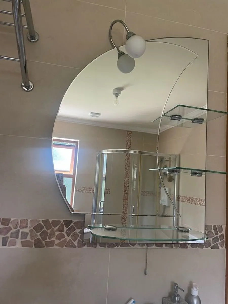 bathroom mirror