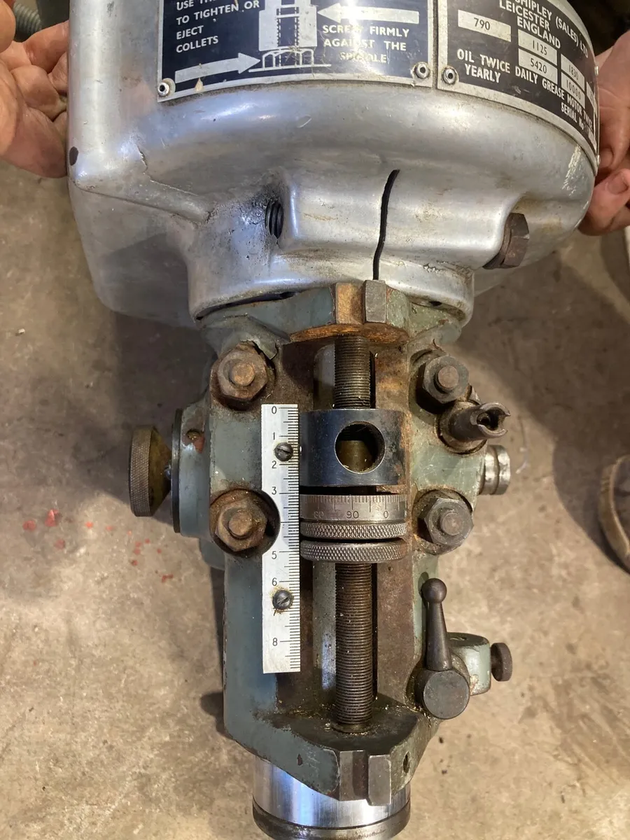 Bridgeport milling head - Image 2