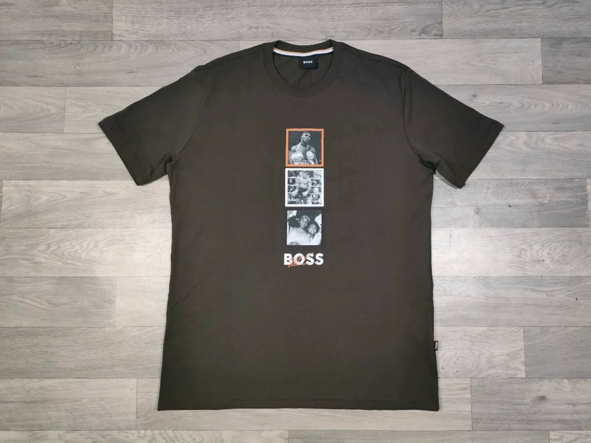 Hugo Boss X Mike Tyson T-Shirt Tee Mens Large - Image 1