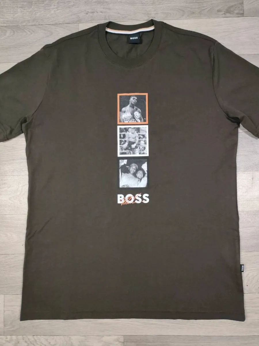 Hugo Boss X Mike Tyson T-Shirt Tee Mens Large - Image 2