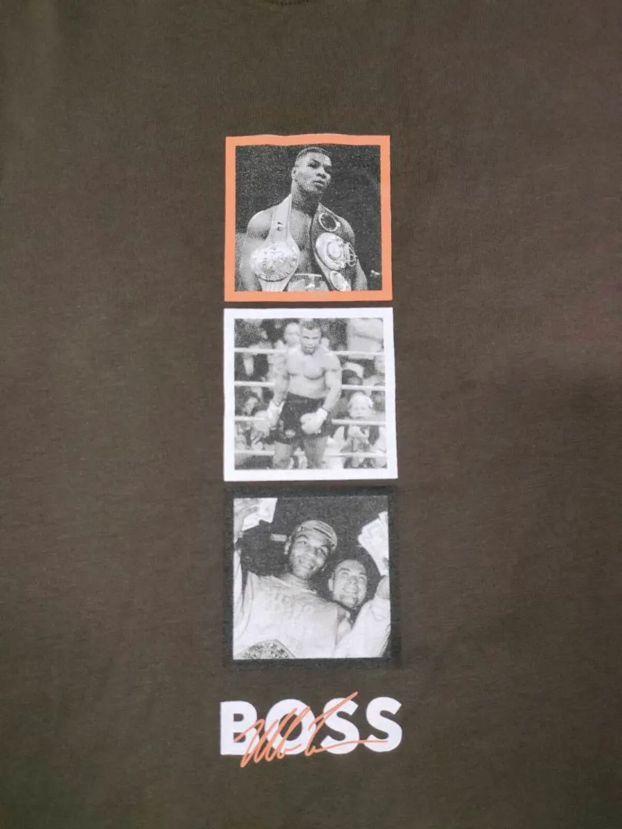 Hugo Boss X Mike Tyson T-Shirt Tee Mens Large - Image 4