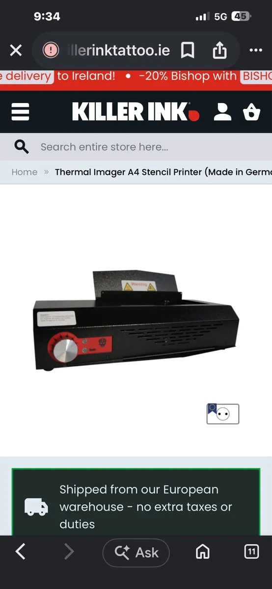 Tattoo studio equipment - Image 2