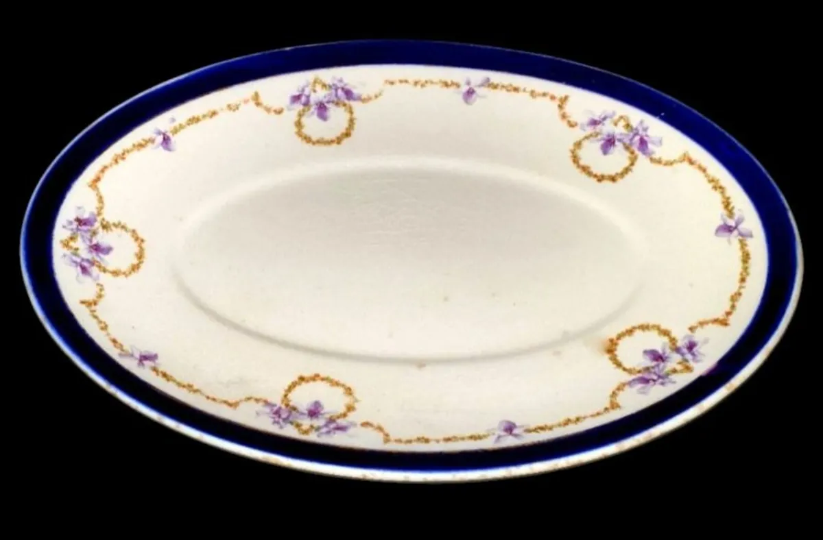 Vintage Wedgwood & Co Small Oval Serving Platter - Image 2