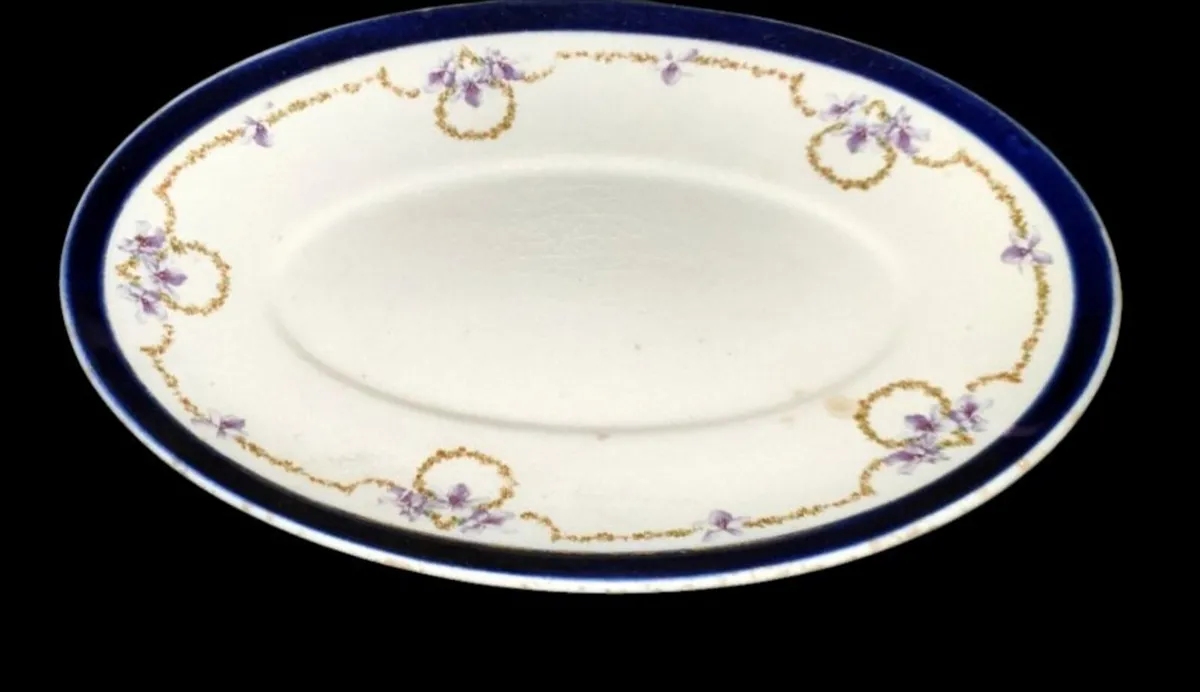Vintage Wedgwood & Co Small Oval Serving Platter - Image 3