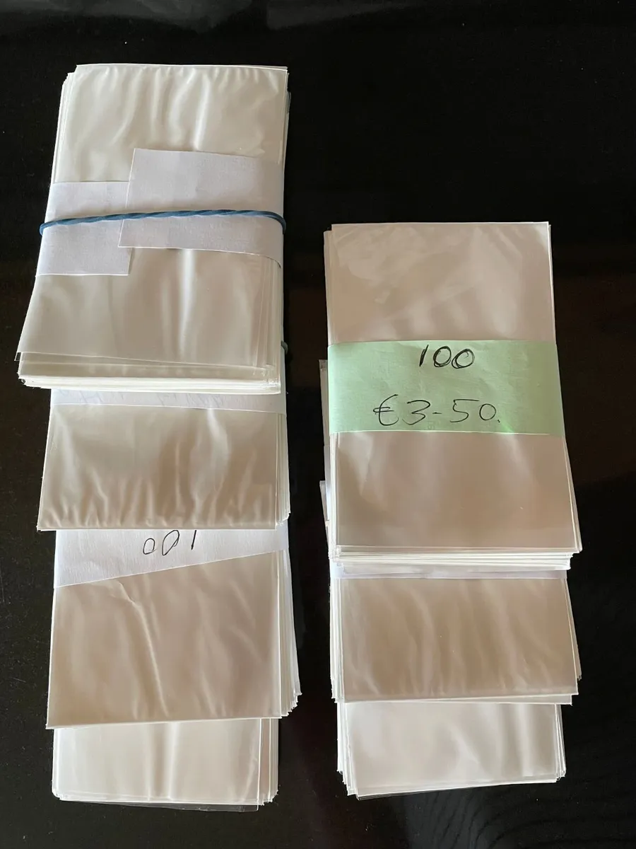 Paper/plastic bags to sort/store stamps - Image 3
