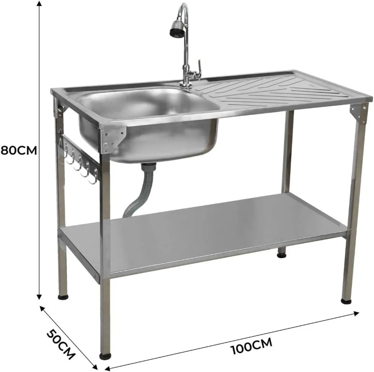 Foldable Camping Sink with Flexible Tap - Image 1