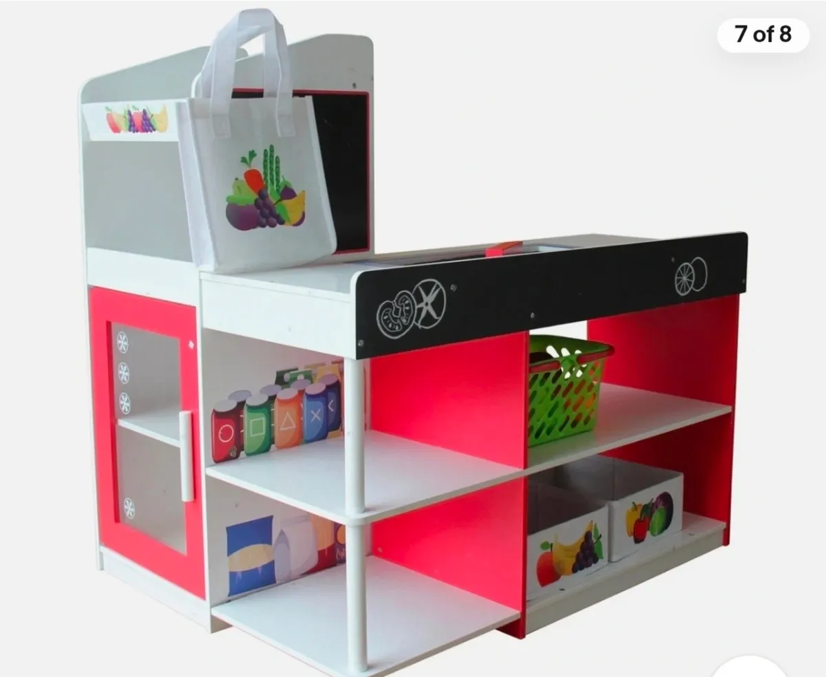 Toy wooden shop - Image 1