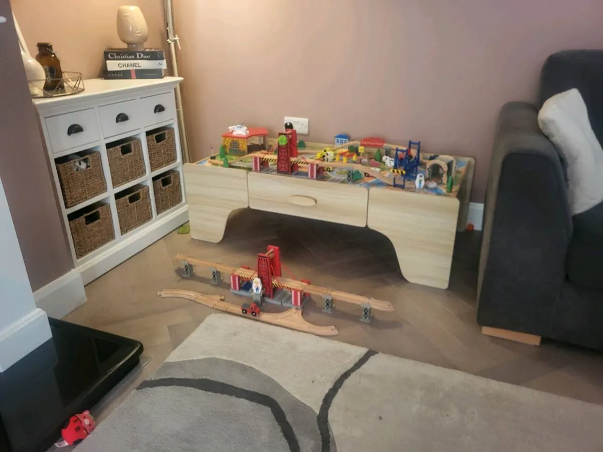 Wooden train set - Image 4