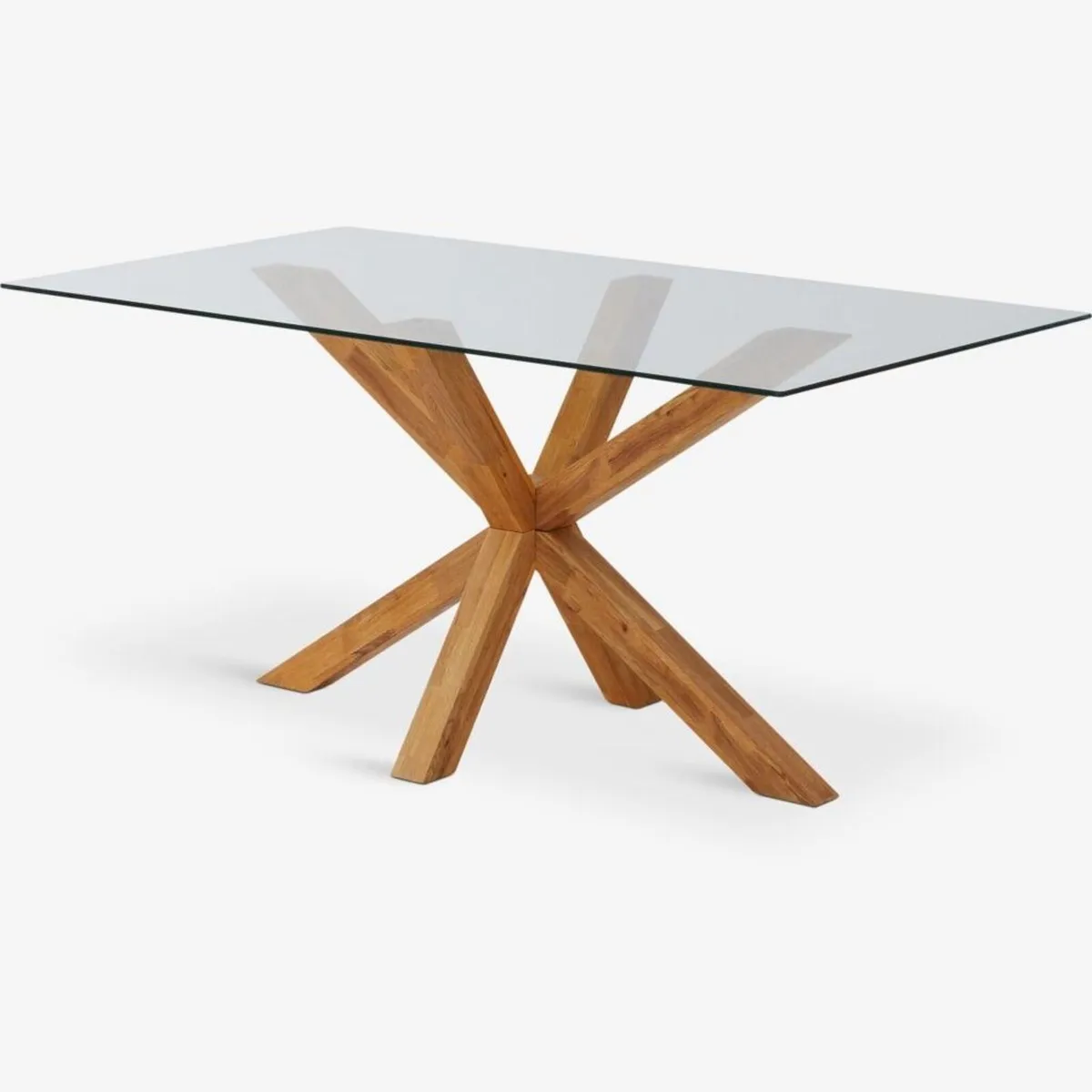 Brand new glass dining table for sale - Image 1