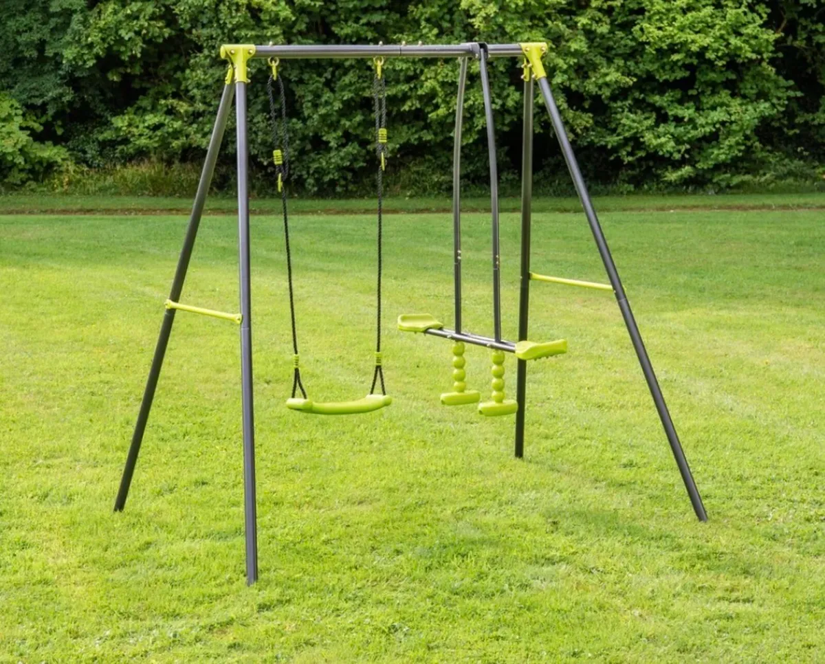 2 Unit Swing And Seesaw Set - Image 1