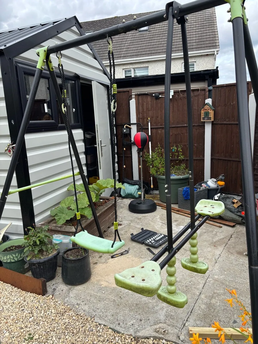 2 Unit Swing And Seesaw Set - Image 2