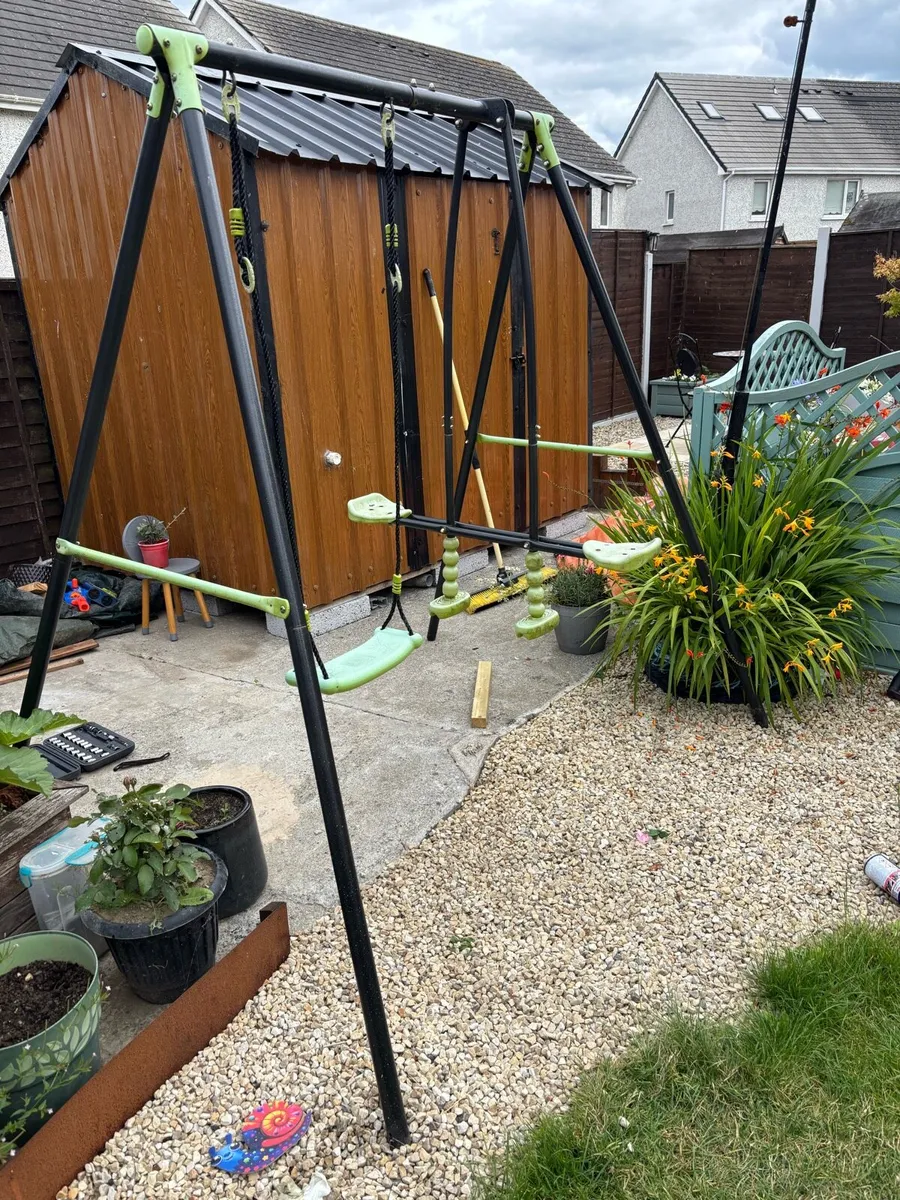 2 Unit Swing And Seesaw Set - Image 3
