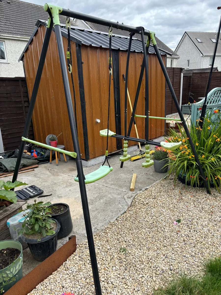 2 Unit Swing And Seesaw Set - Image 4