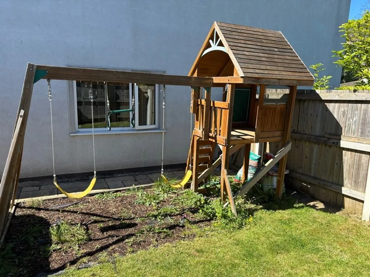 Swing and climbing frame set - Image 2
