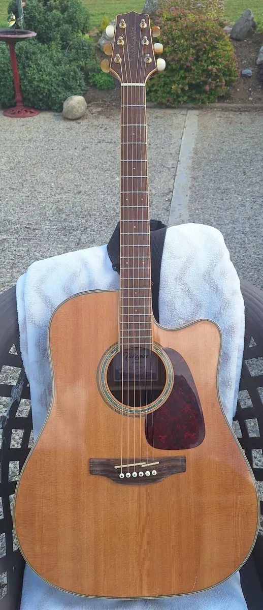 Takamine Guitar with hard case - Image 1