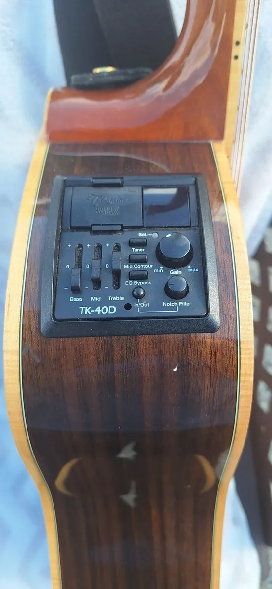 Takamine Guitar with hard case - Image 2