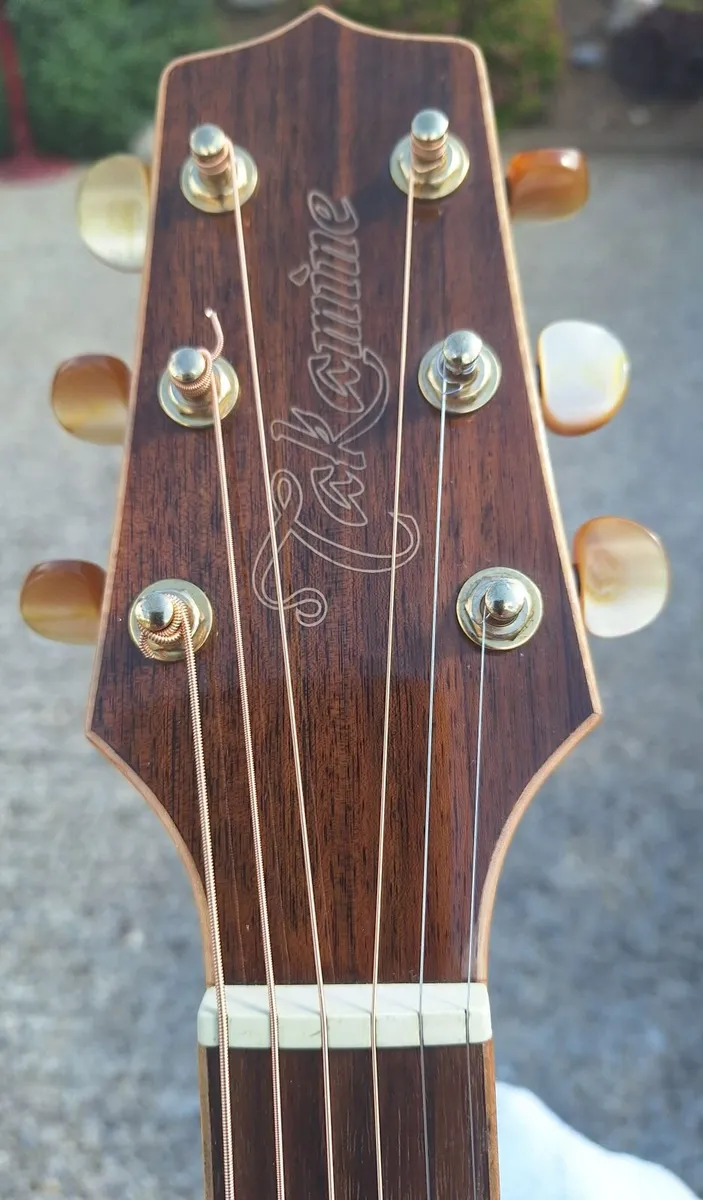 Takamine Guitar with hard case - Image 3