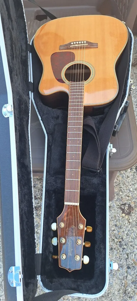 Takamine Guitar with hard case - Image 4