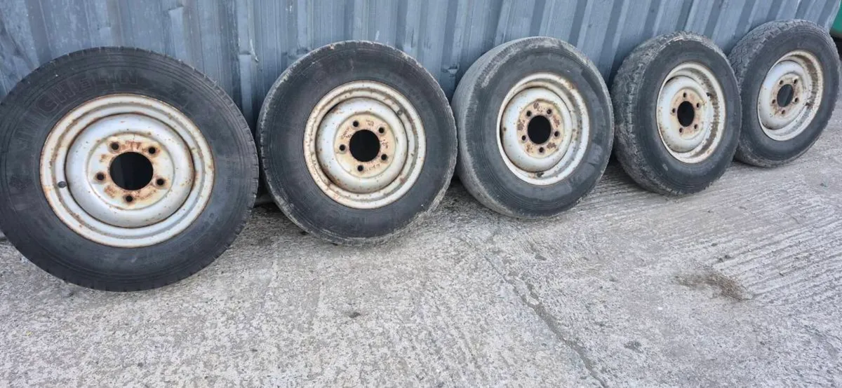 Ifor williams tyres and wheels - Image 1