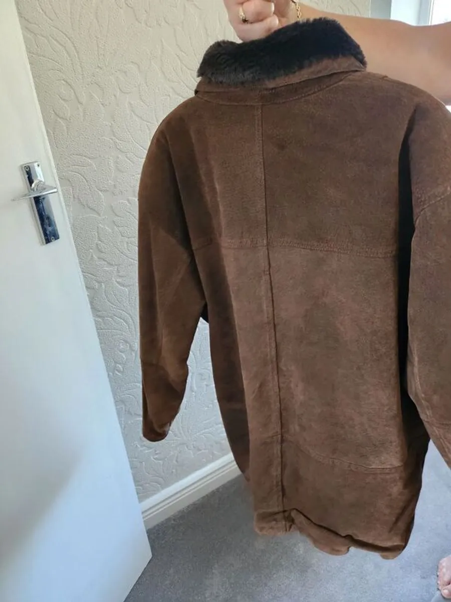 suede coat - Image 2