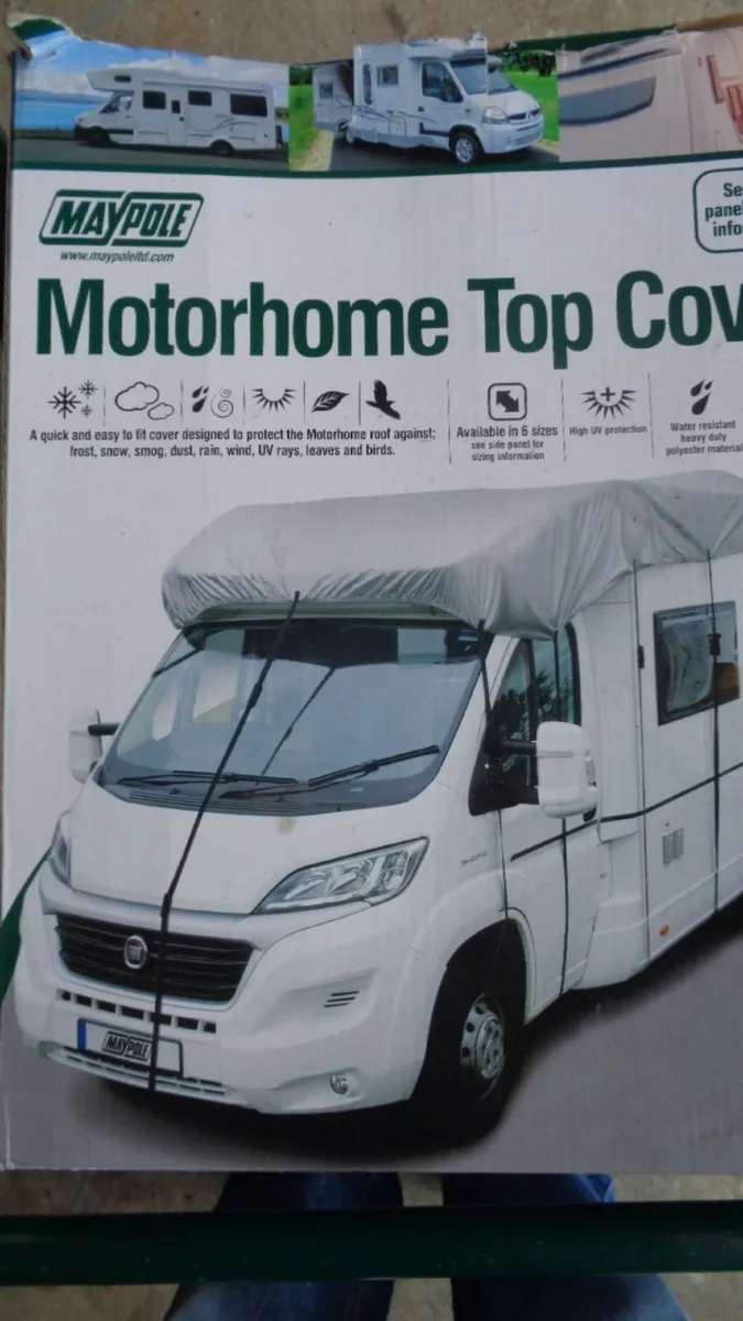 Camper van winter top cover in new condition. - Image 1