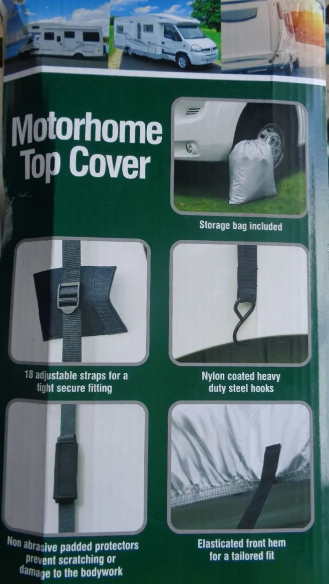 Camper van winter top cover in new condition. - Image 3