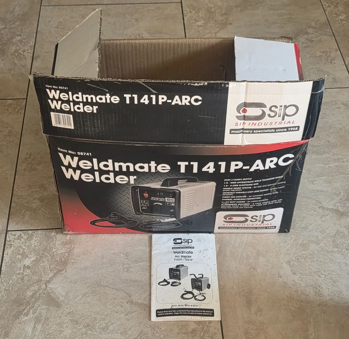 SIP Weldmate T141P-ARC Welder (Boxed with Manual) - Image 1