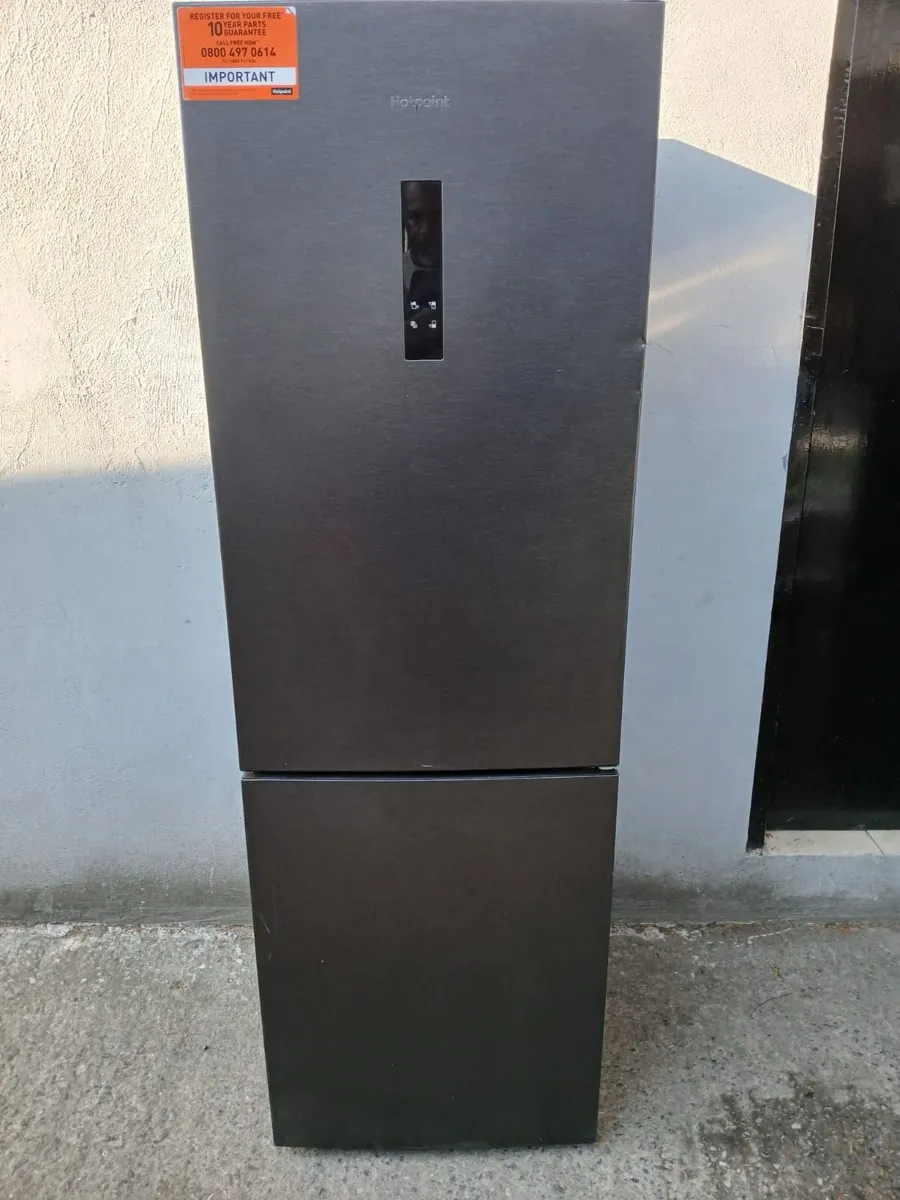 HOTPOINT EX DISPLAY BRAND NEW FRIDGE AND FREEZER - Image 1