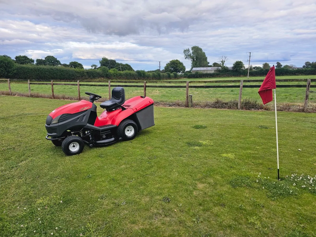 Castelgarden ride-on lawn mower - Image 1