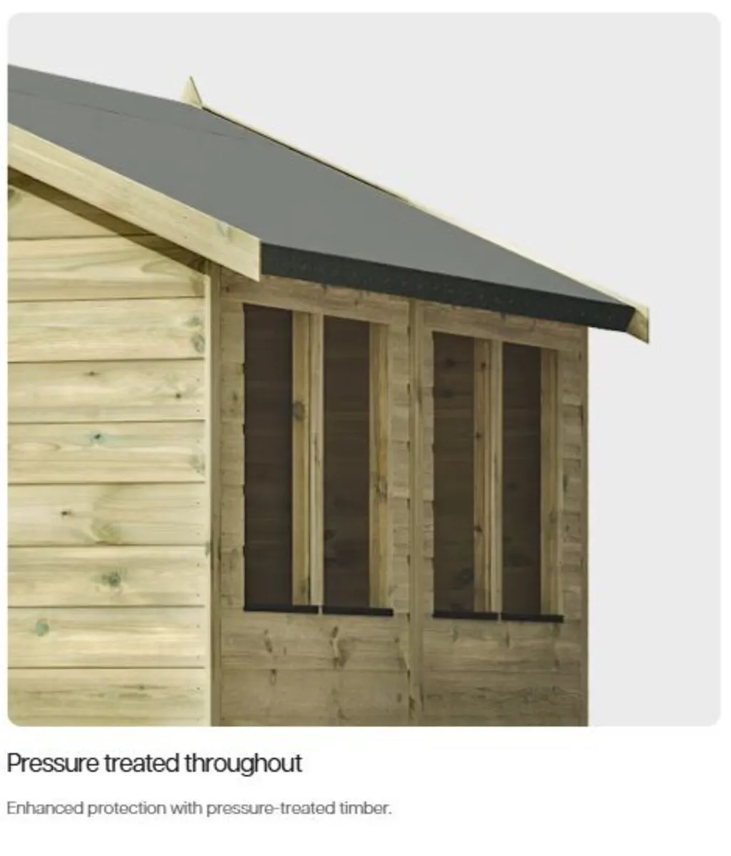 🌿 8x6 Premium Timber Apex Garden Shed – IN STOCK - Image 4