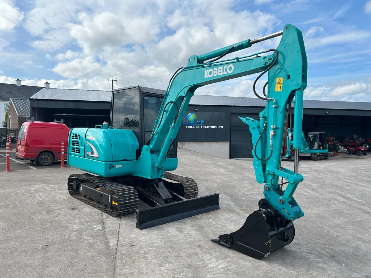 2018 Kobelco SK 60-8 C/W Thumb Grab - Image 2
