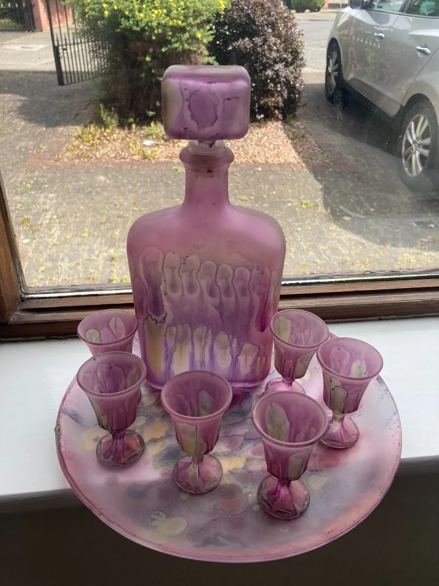 Vintage Decanter Set - Image 1