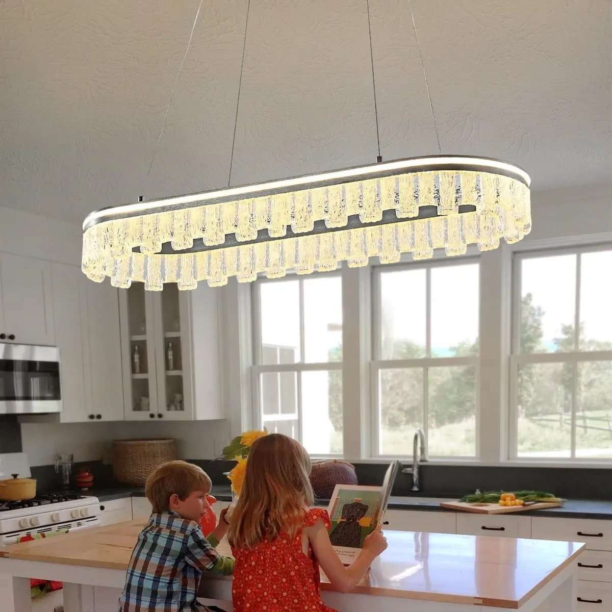 Modern Pendant Lights Kitchen Island Dimmable LED - Image 2